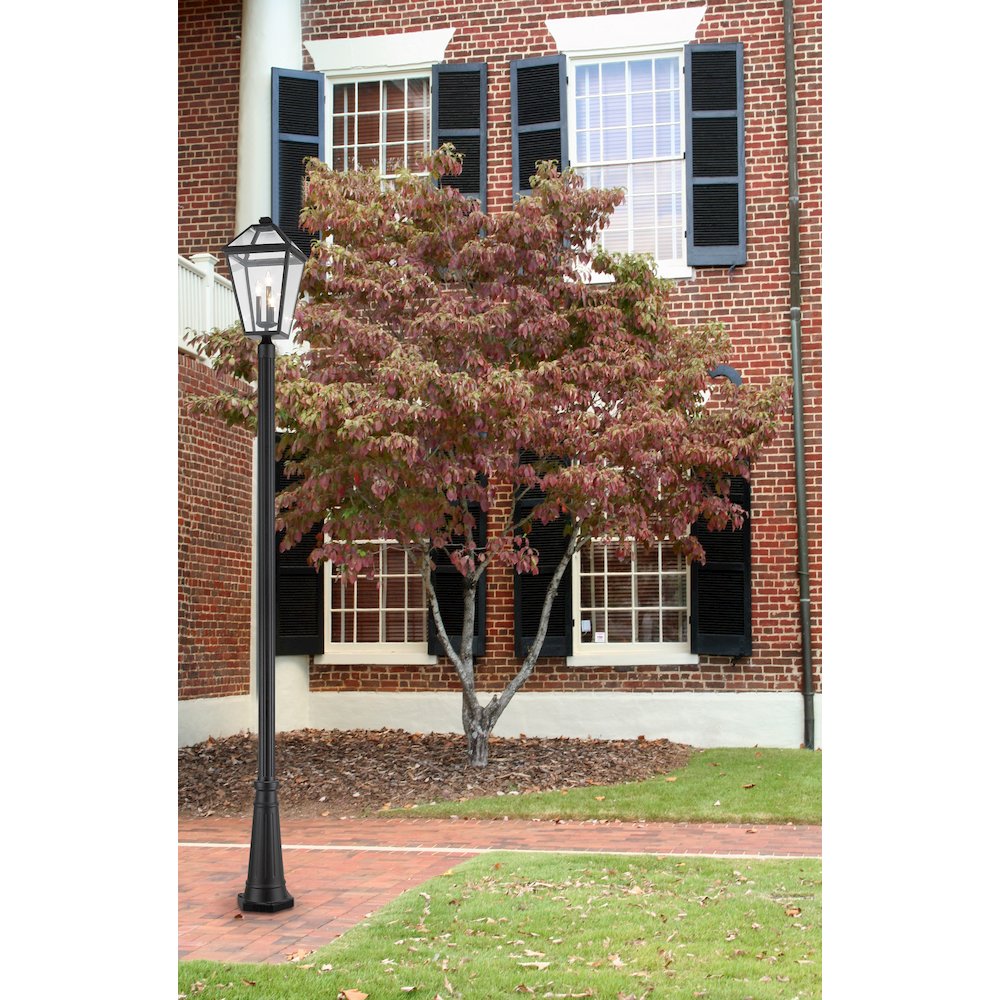 Z-Lite 3 Light Outdoor Post Mounted Fixture. Picture 4