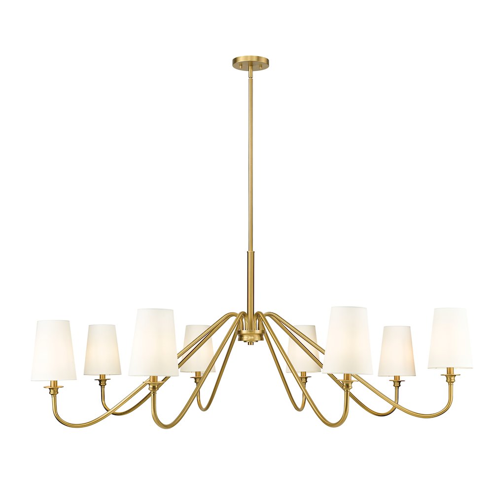 Z-Lite 8 Light Chandelier. Picture 1