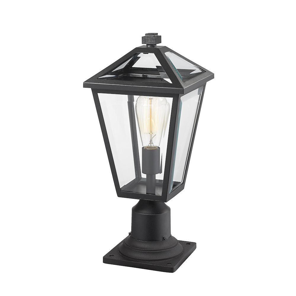 Z-Lite 1 Light Outdoor Pier Mounted Fixture. Picture 3