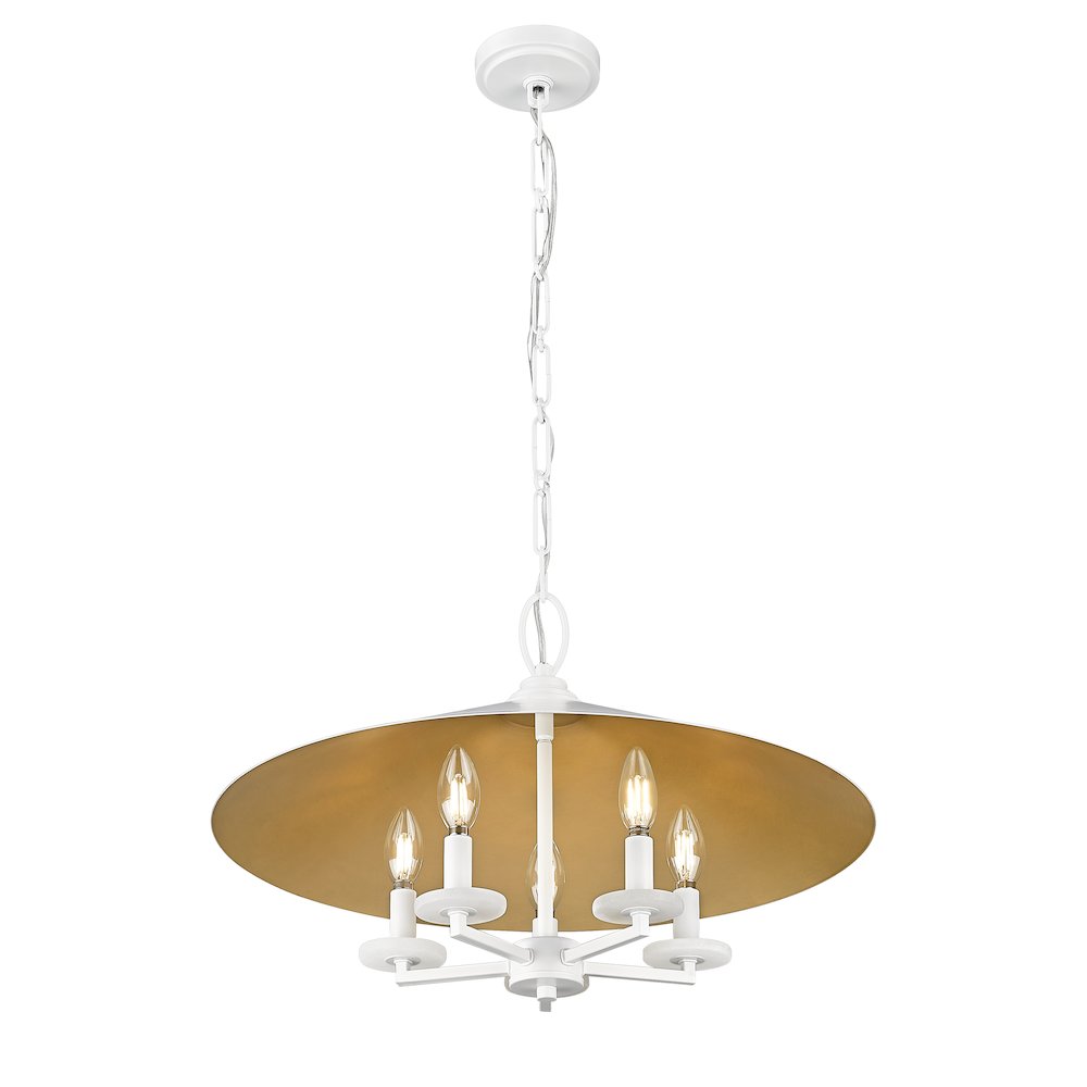 Z-Lite 5 Light Pendant. Picture 3