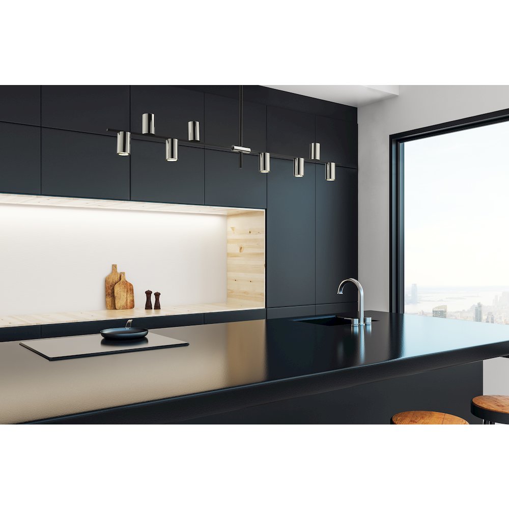 Z-Lite 8 Light Linear Chandelier. Picture 6