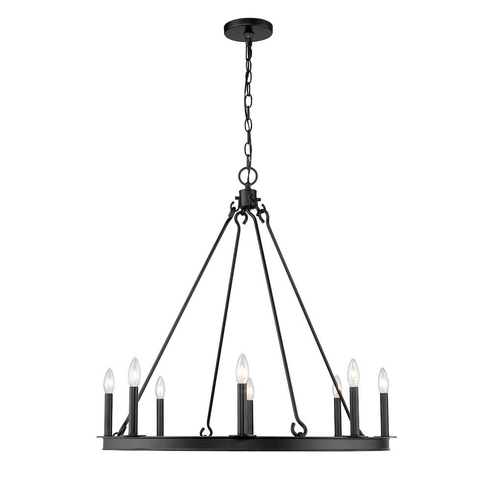 Z-Lite 8 Light Chandelier. Picture 2