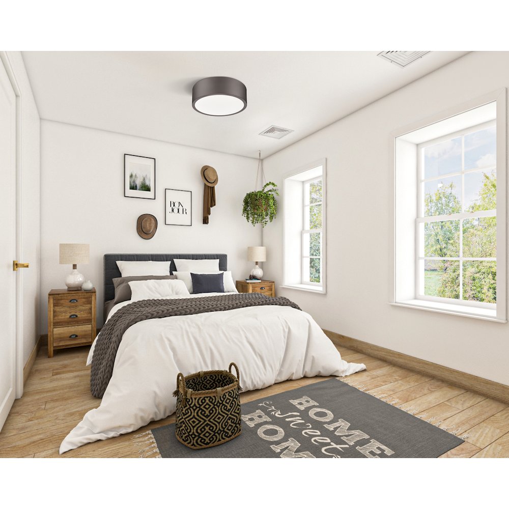 Z-Lite 1 Light Flush Mount. Picture 6