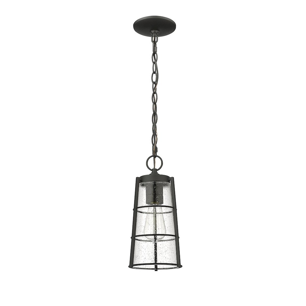 Z-Lite 1 Light Outdoor Chain Mount Ceiling Fixture. Picture 5