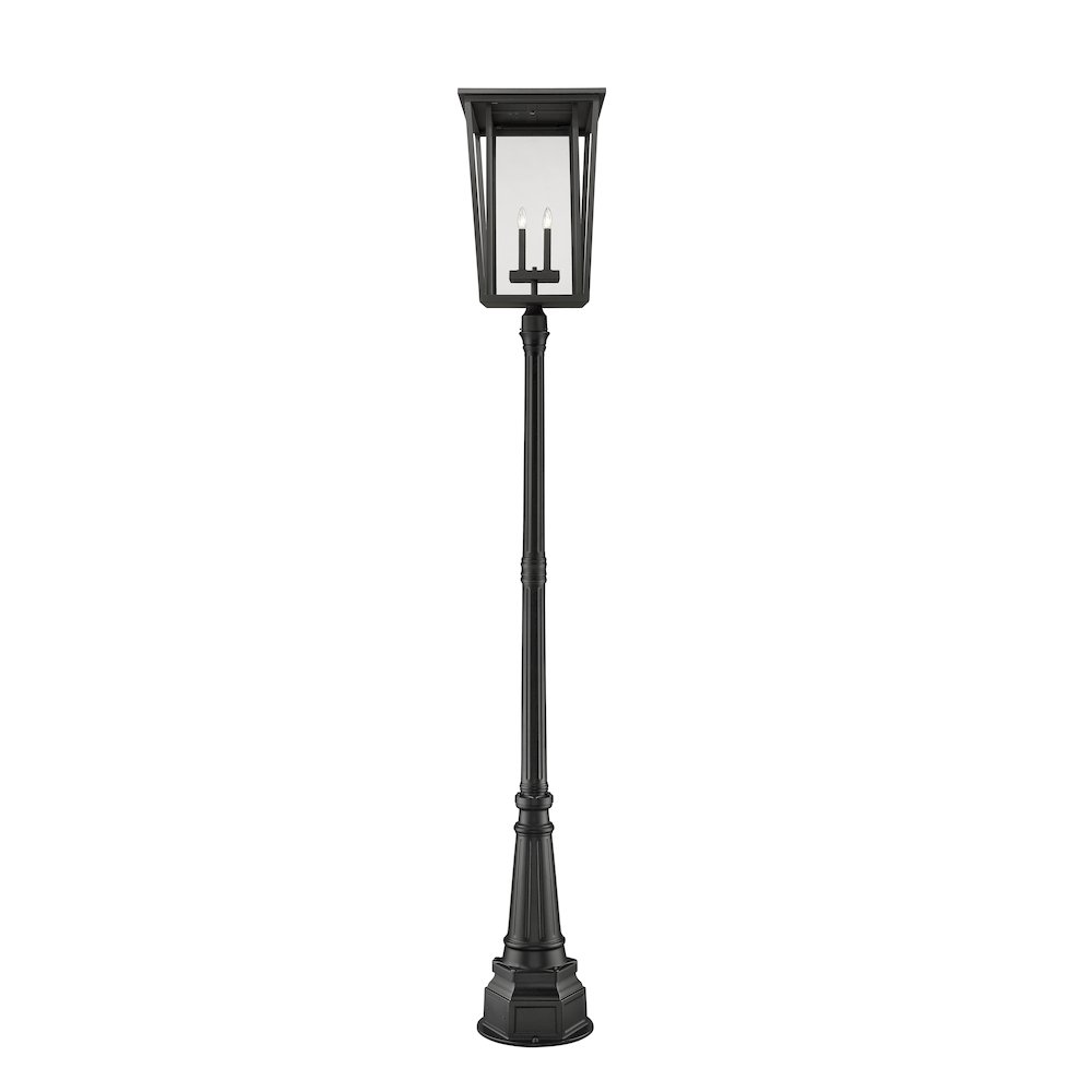 Z-Lite 4 Light Outdoor Post Mounted Fixture. Picture 2