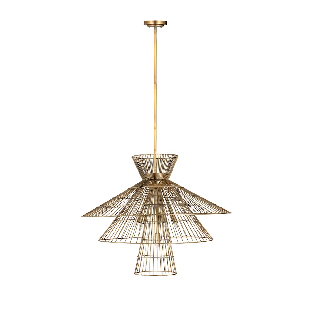 Z-Lite 8 Light Chandelier. Picture 5