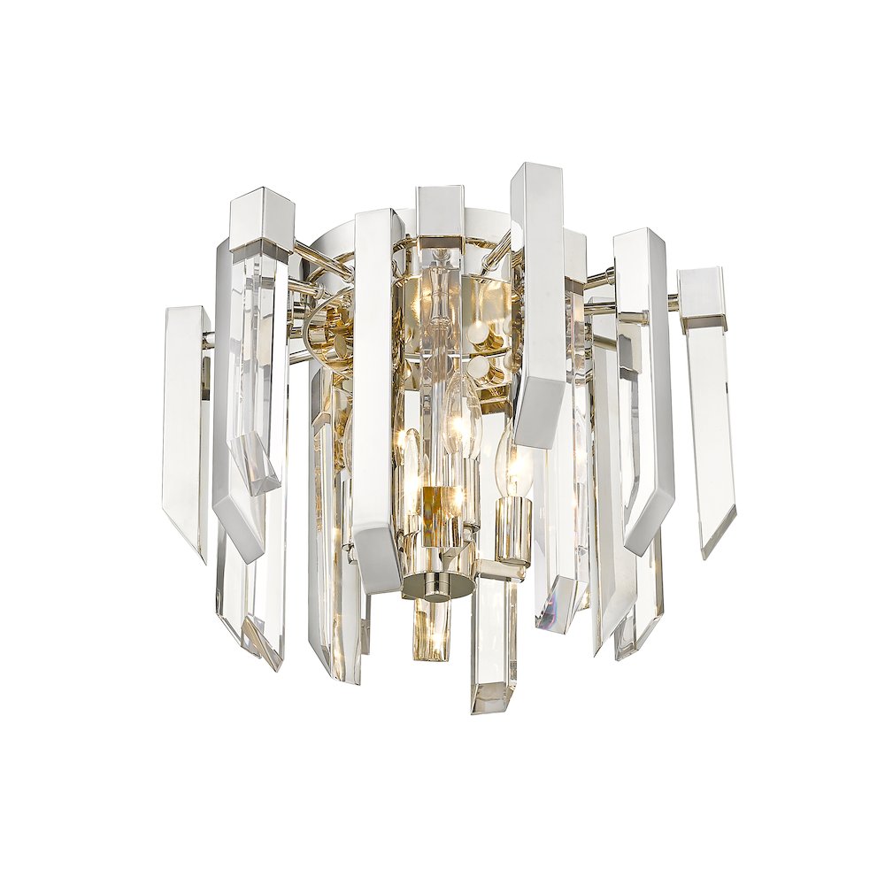 Z-Lite 4 Light Flush Mount. Picture 3