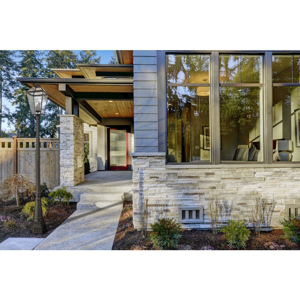 Z-Lite 4 Light Outdoor Post Mounted Fixture. Picture 7
