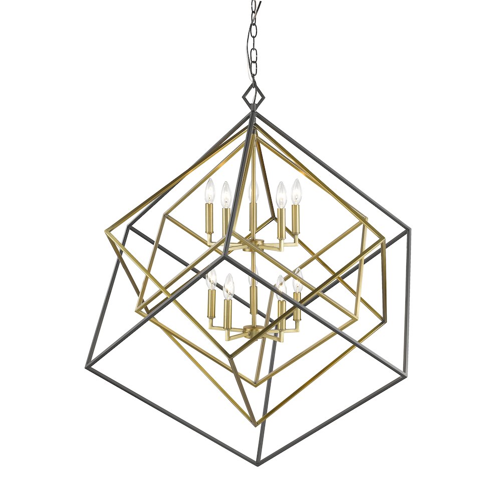 Z-Lite 10 Light Chandelier. Picture 4