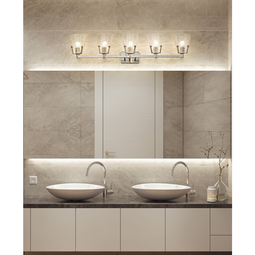 Z-Lite 5 Light Vanity. Picture 6
