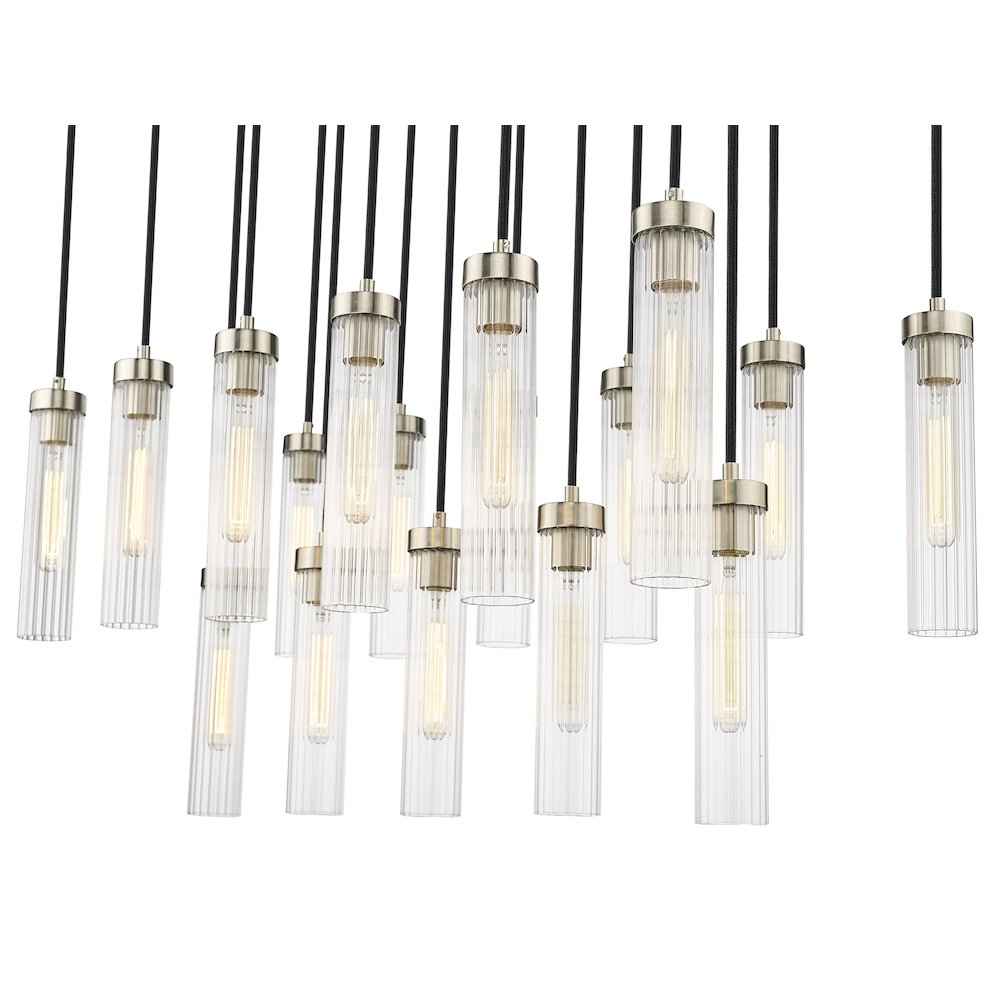 Z-Lite 17 Light Linear Chandelier. Picture 4