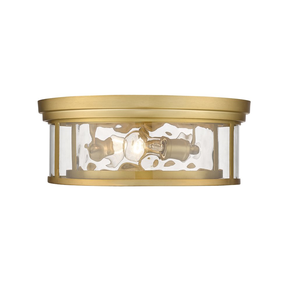 Z-Lite 3 Light Flush Mount. Picture 2