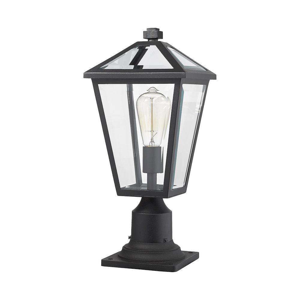 Z-Lite 1 Light Outdoor Pier Mounted Fixture. Picture 5