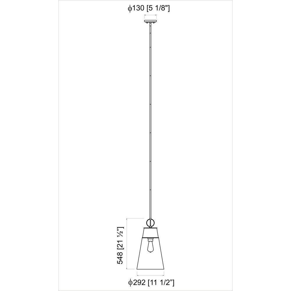 1 Light Pendant. Picture 6