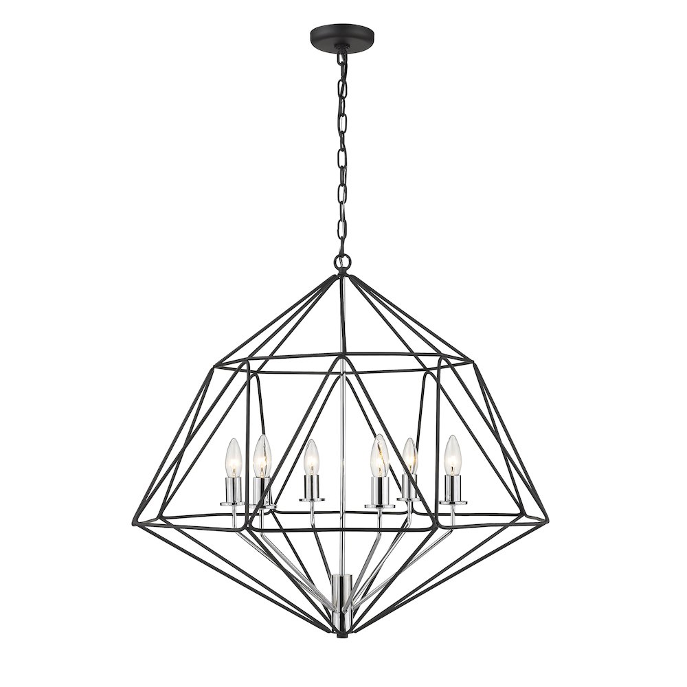 Z-Lite 6 Light Chandelier. Picture 1