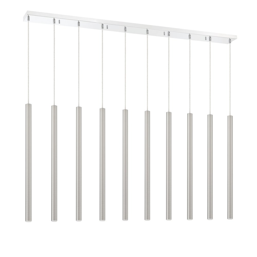 Z-Lite 10 Light Linear Chandelier. Picture 5