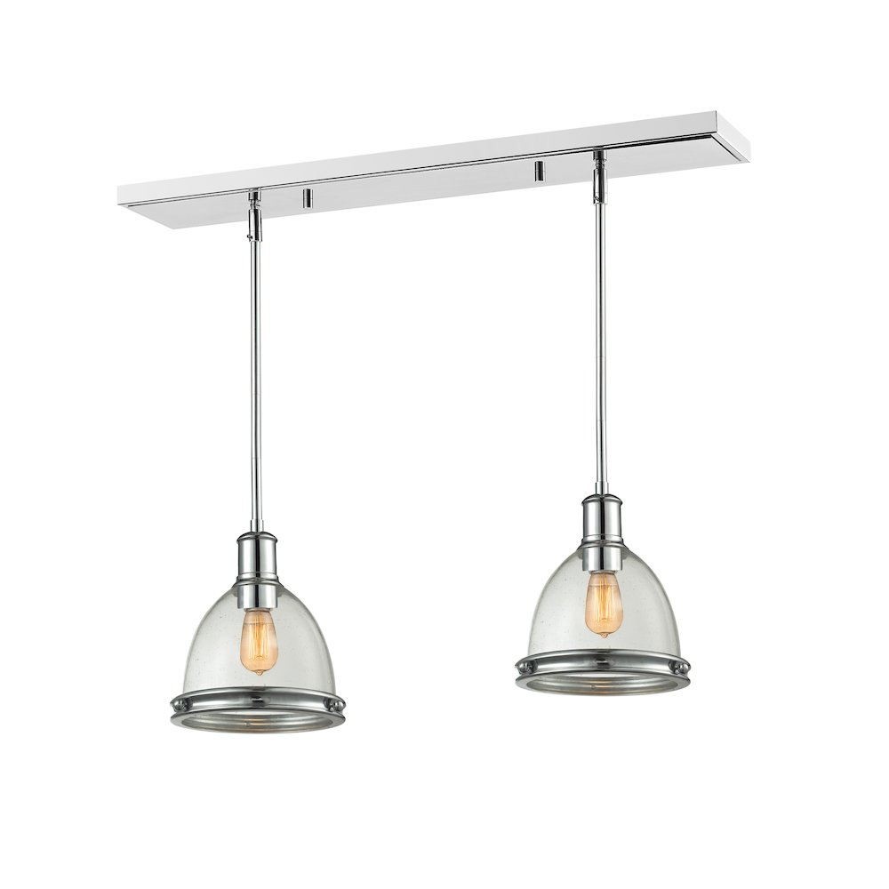 Z-Lite 1 Light Linear Chandelier. Picture 1
