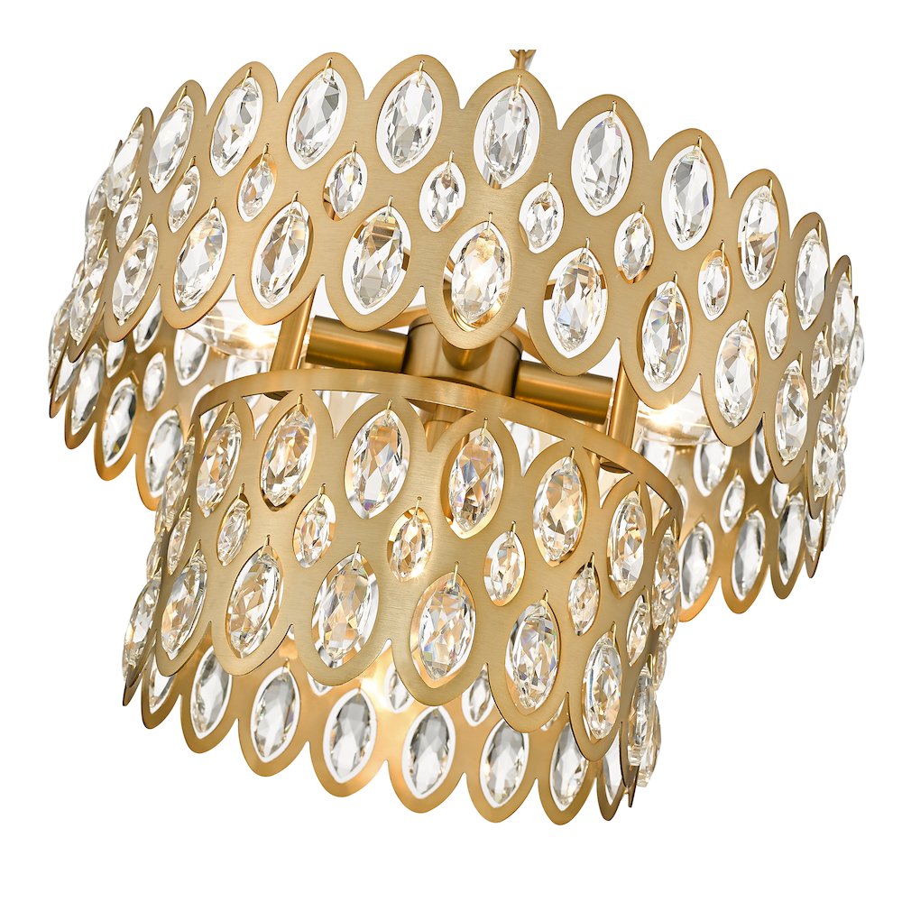 Z-Lite 5 Light Pendant. Picture 4