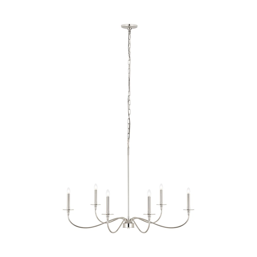 Z-Lite 6 Light Chandelier. Picture 1