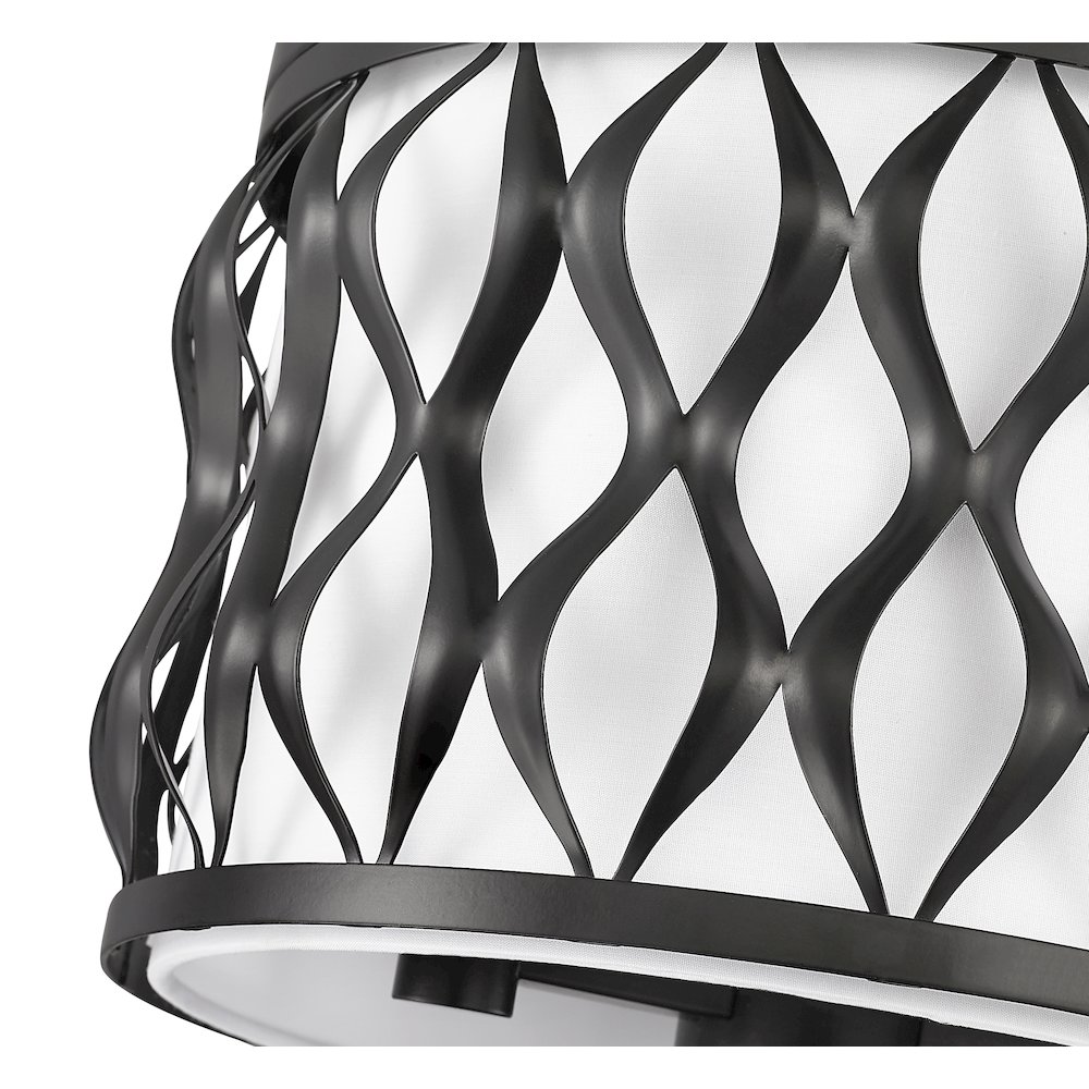 Z-Lite 3 Light Flush mount. Picture 4