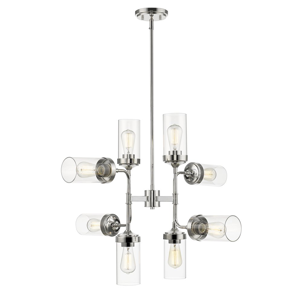 Z-Lite 8 Light Chandelier. Picture 2
