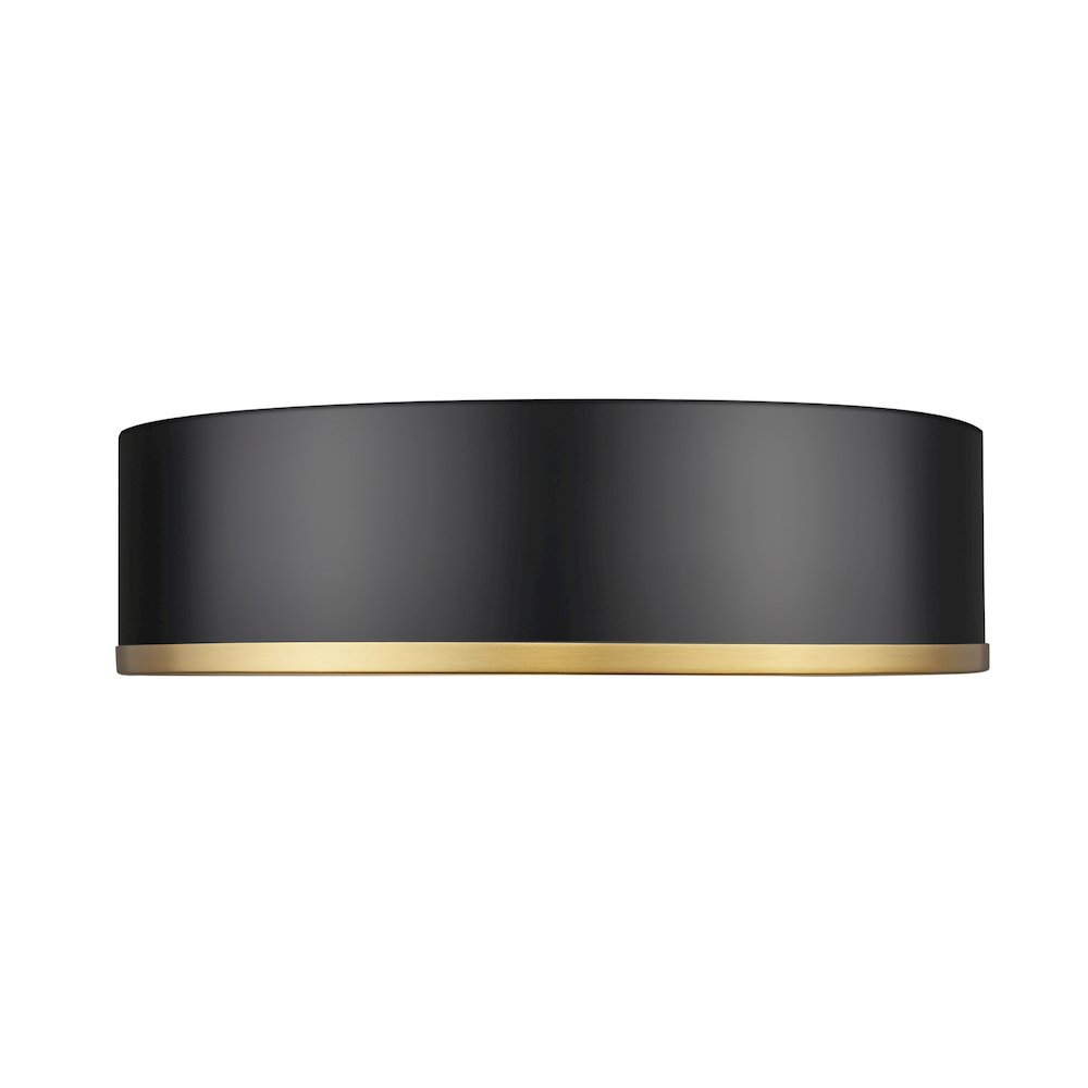 Z-Lite 1 Light Flush Mount. Picture 2