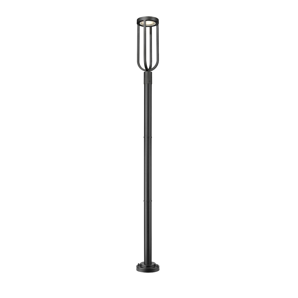 Z-Lite 1 Light Outdoor Post Mounted Fixture. Picture 1