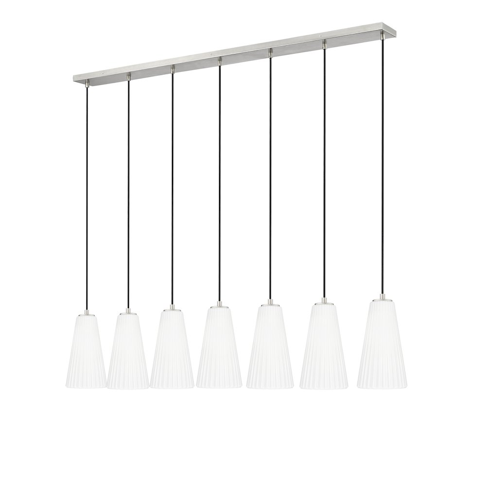 Z-Lite 7 Light Linear Chandelier. Picture 5