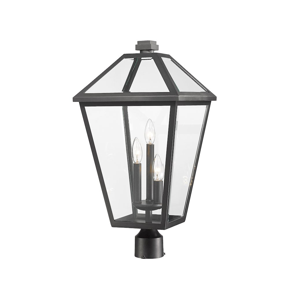 Z-Lite 3 Light Outdoor Post Mount Fixture. Picture 1