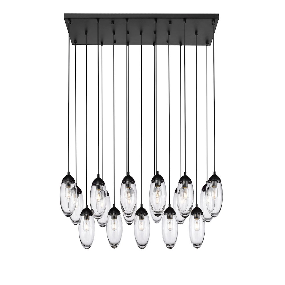 Z-Lite 17 Light Linear Chandelier. Picture 1