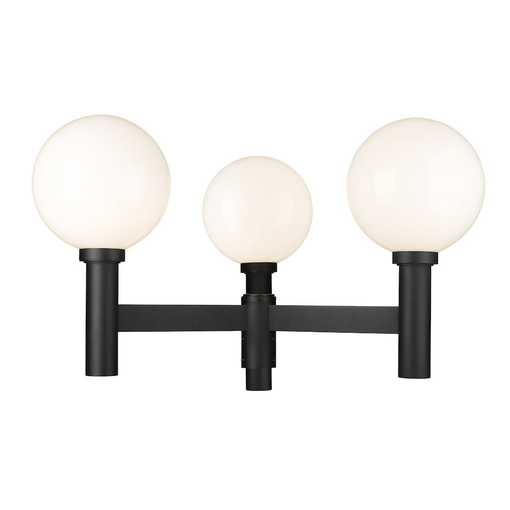 Z-Lite 3 Light Outdoor Post Mount Fixture. Picture 2