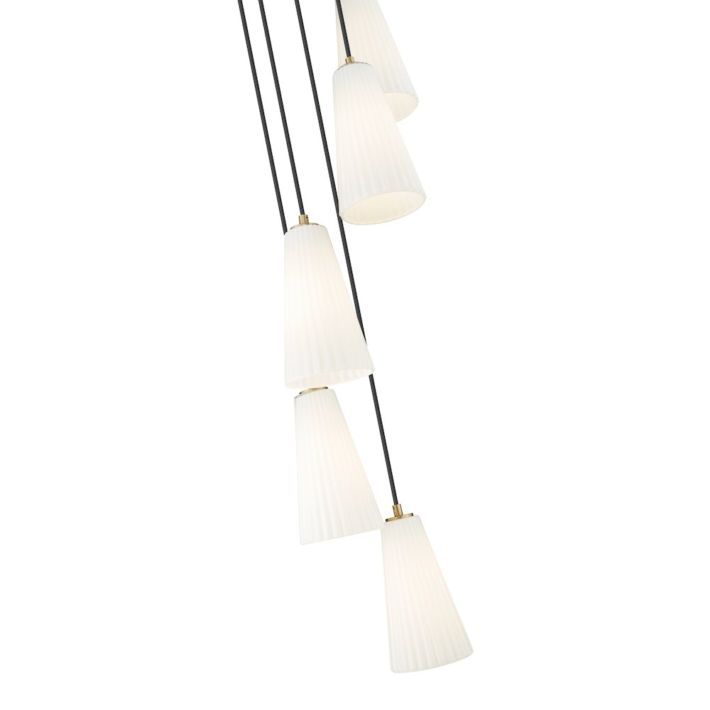 Z-Lite 5 Light Chandelier. Picture 4