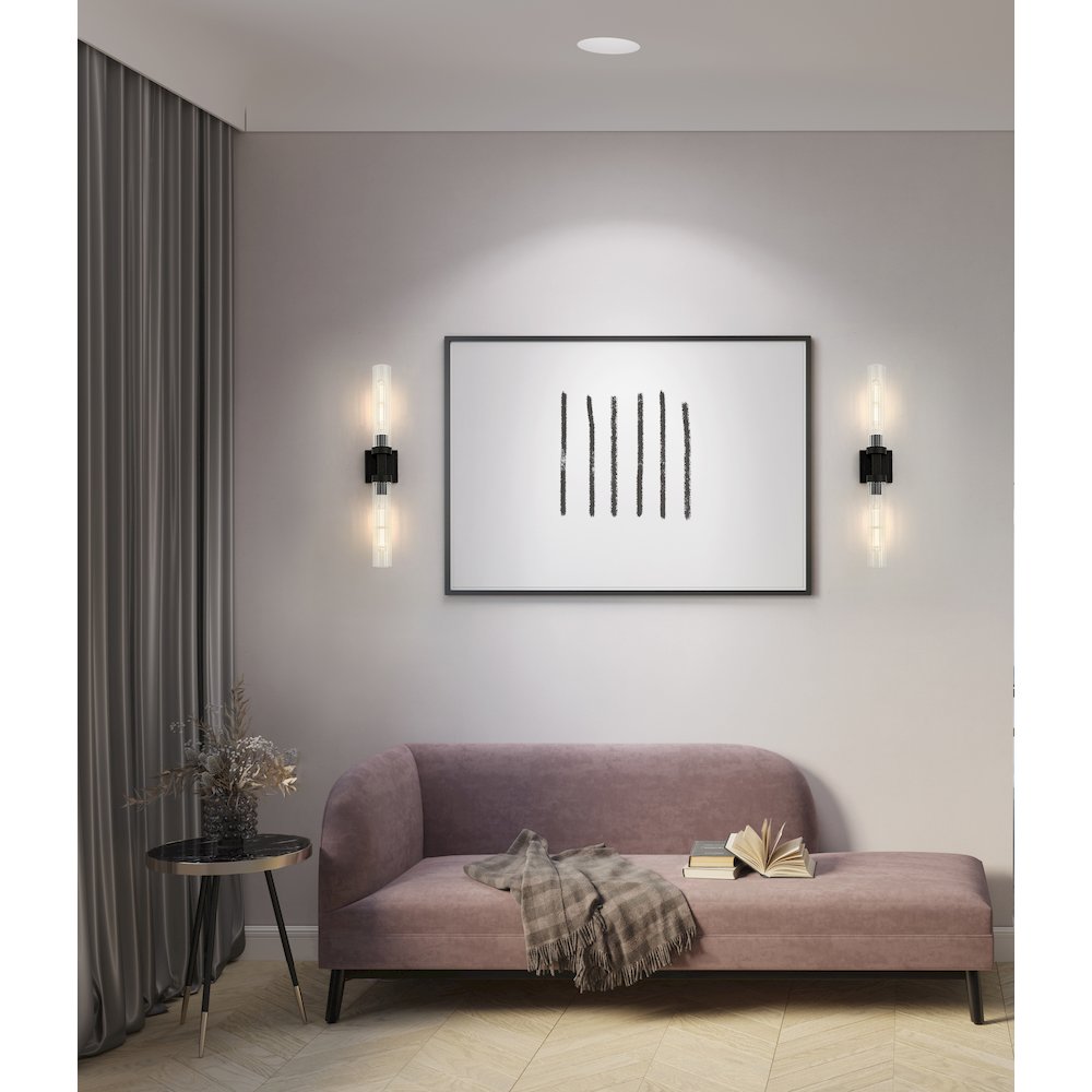 Z-Lite 2 Light Wall Sconce. Picture 7