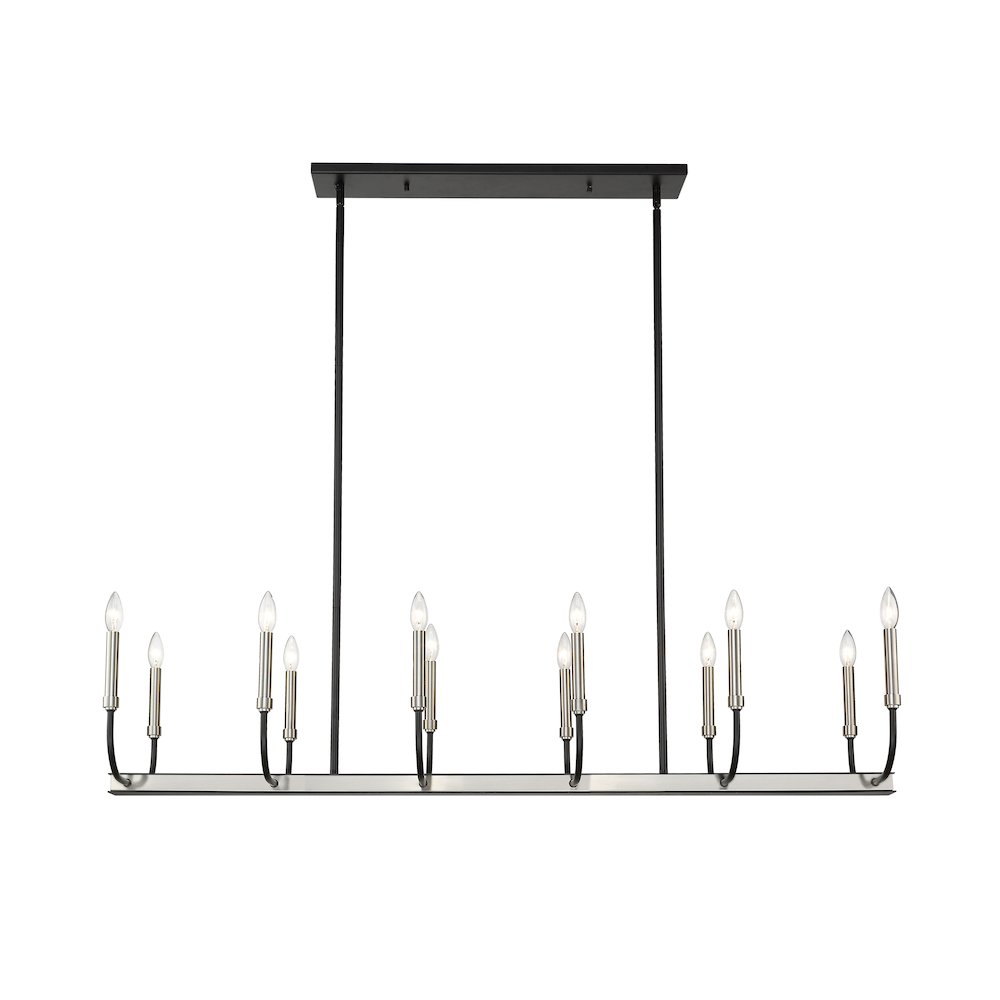 Z-Lite 12 Light Linear Chandelier. Picture 2