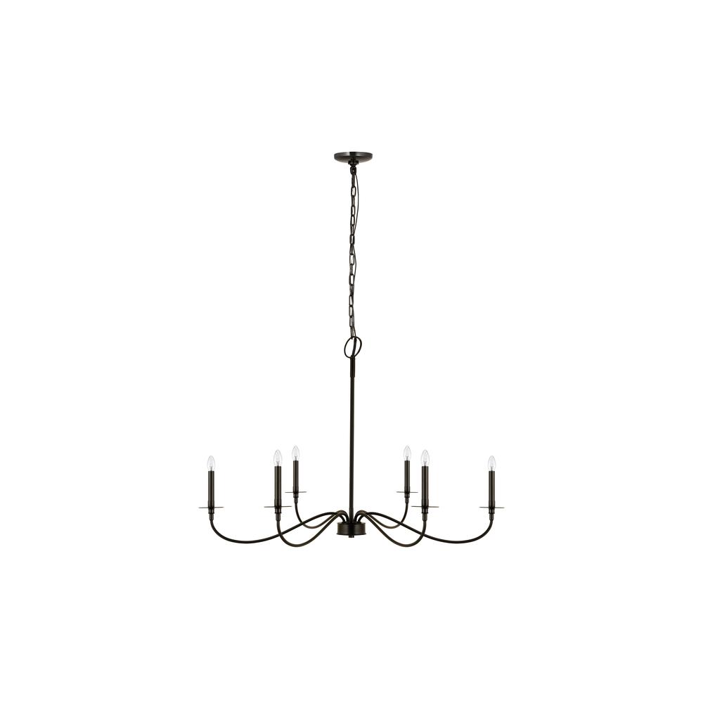 6 Light Chandelier. Picture 4