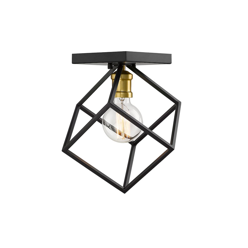 Z-Lite 1 Light Flush Mount. Picture 3