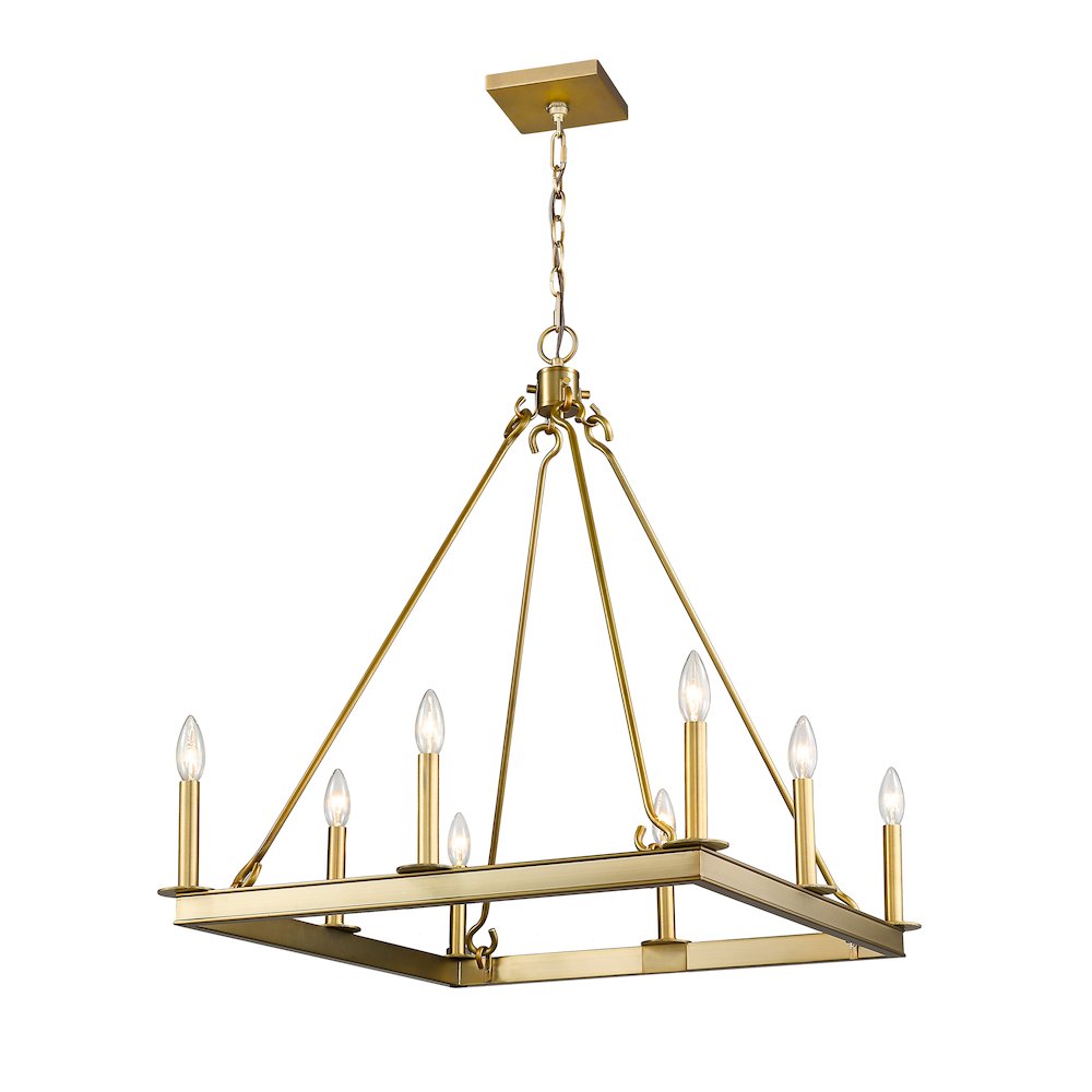 Z-Lite 8 Light Chandelier. Picture 1