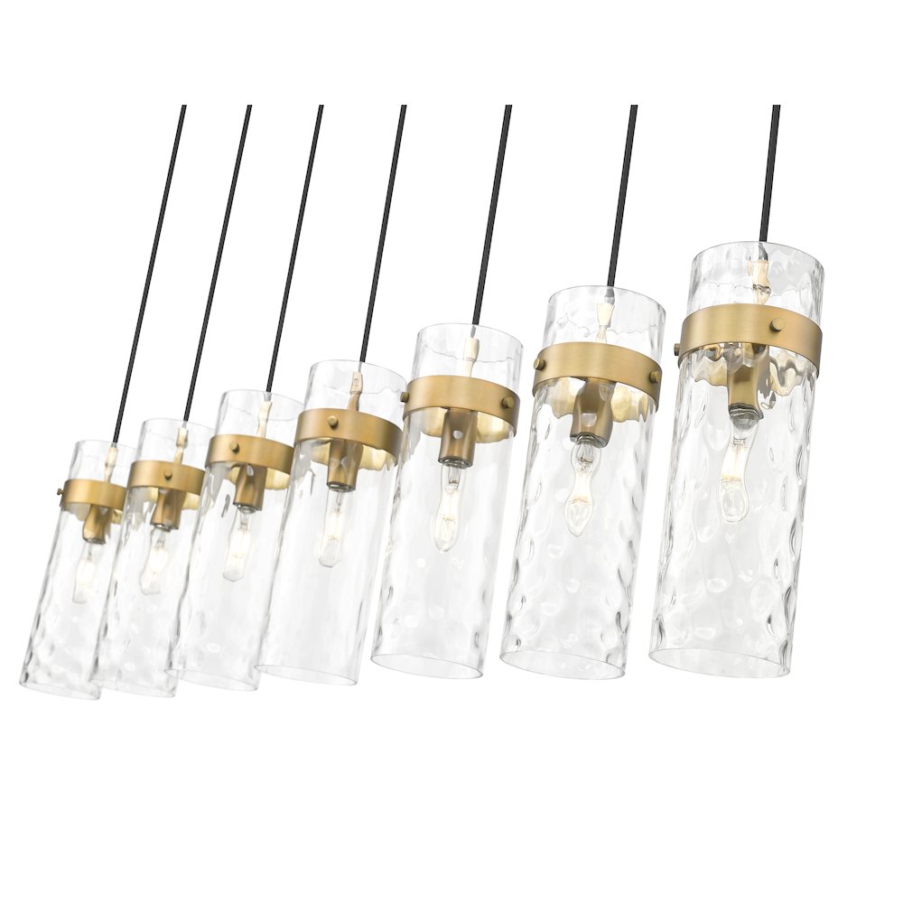 Z-Lite 7 Light Linear Chandelier. Picture 4