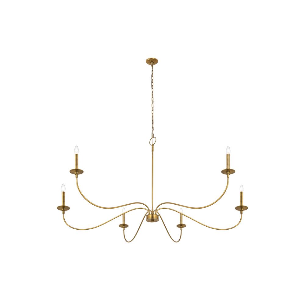 6 Light Chandelier. Picture 2