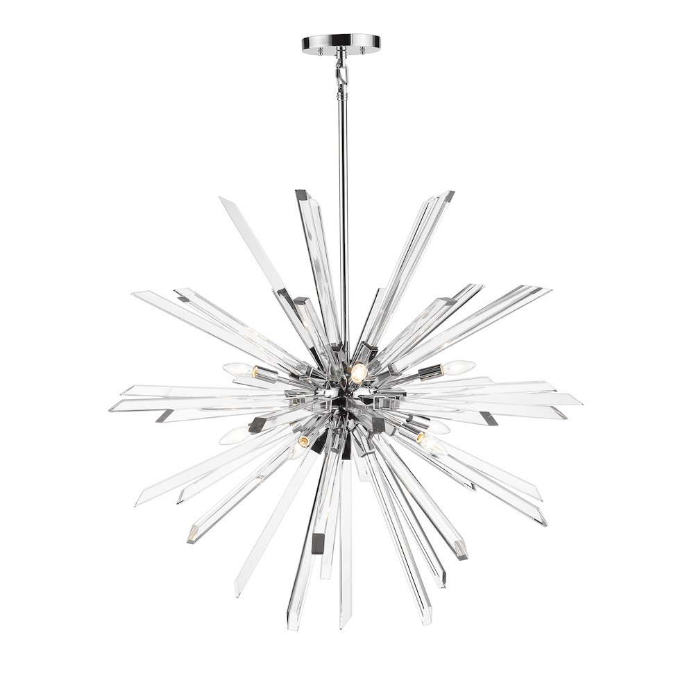 Z-Lite 10 Light Chandelier. Picture 4