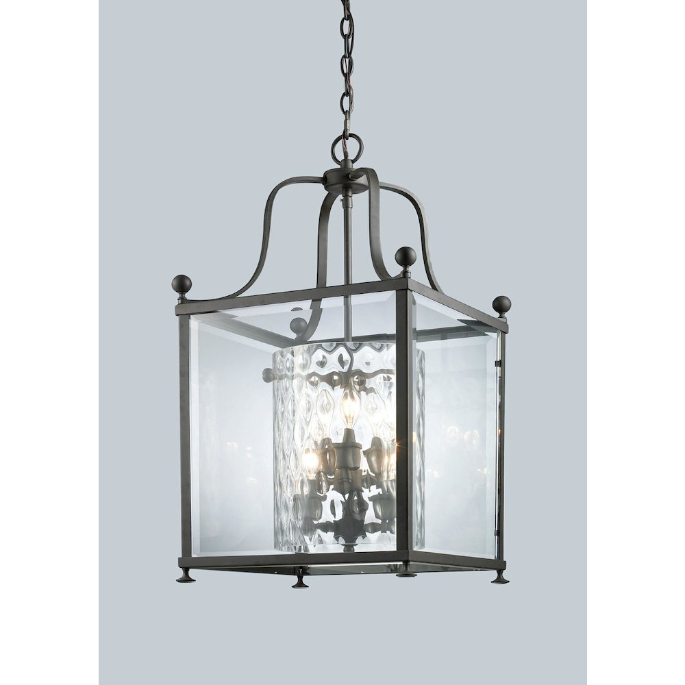 Z-Lite 6 Light Chandelier. Picture 1