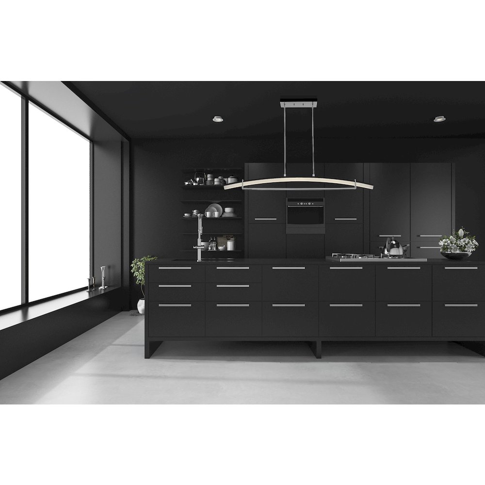 Z-Lite 1 Light Linear Chandelier. Picture 6