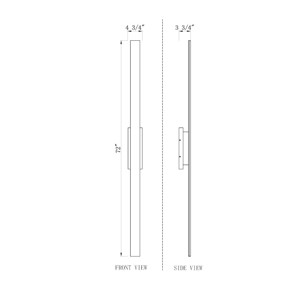 Z-Lite 4 Light Outdoor Wall Light. Picture 8