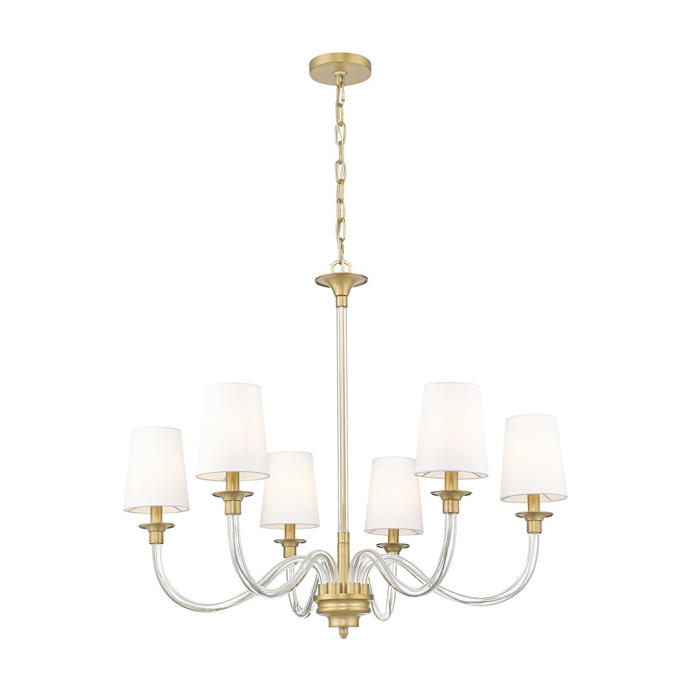Z-Lite 6 Light Chandelier. Picture 2