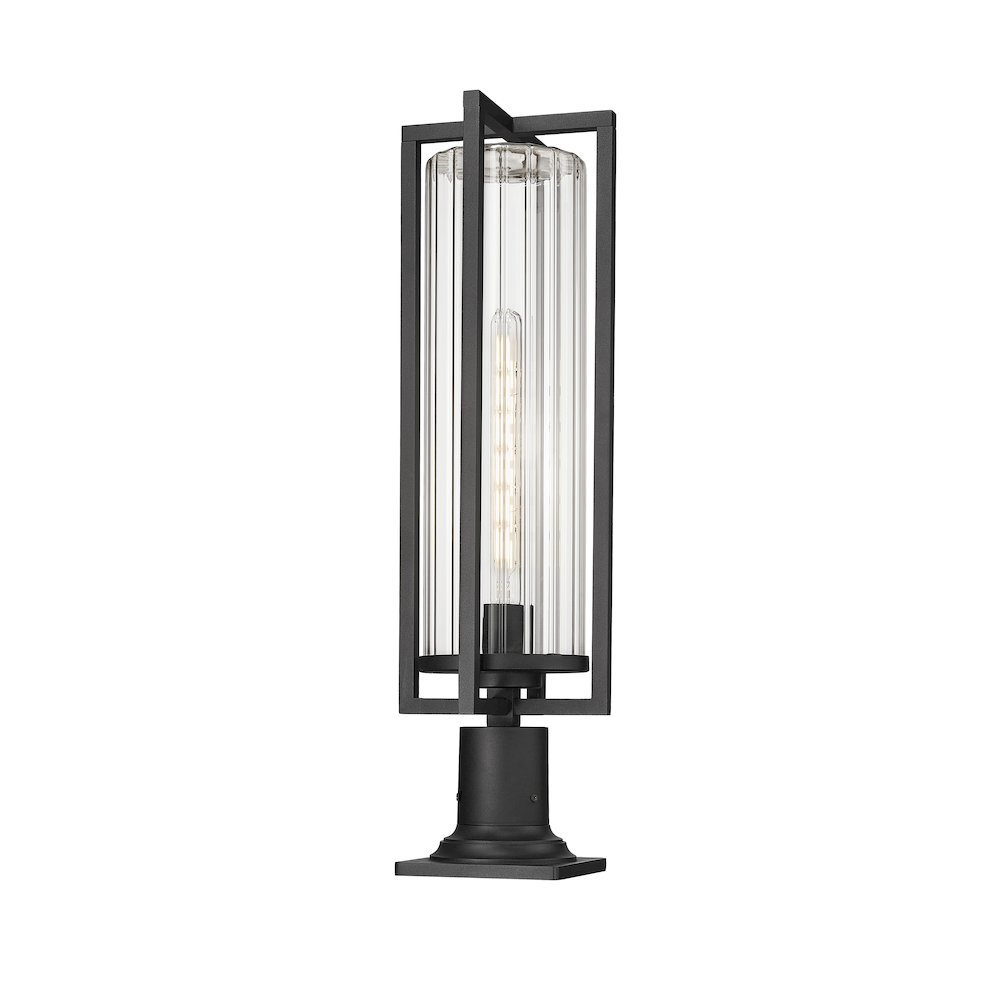 Z-Lite 1 Light Outdoor Pier Mounted Fixture. Picture 2