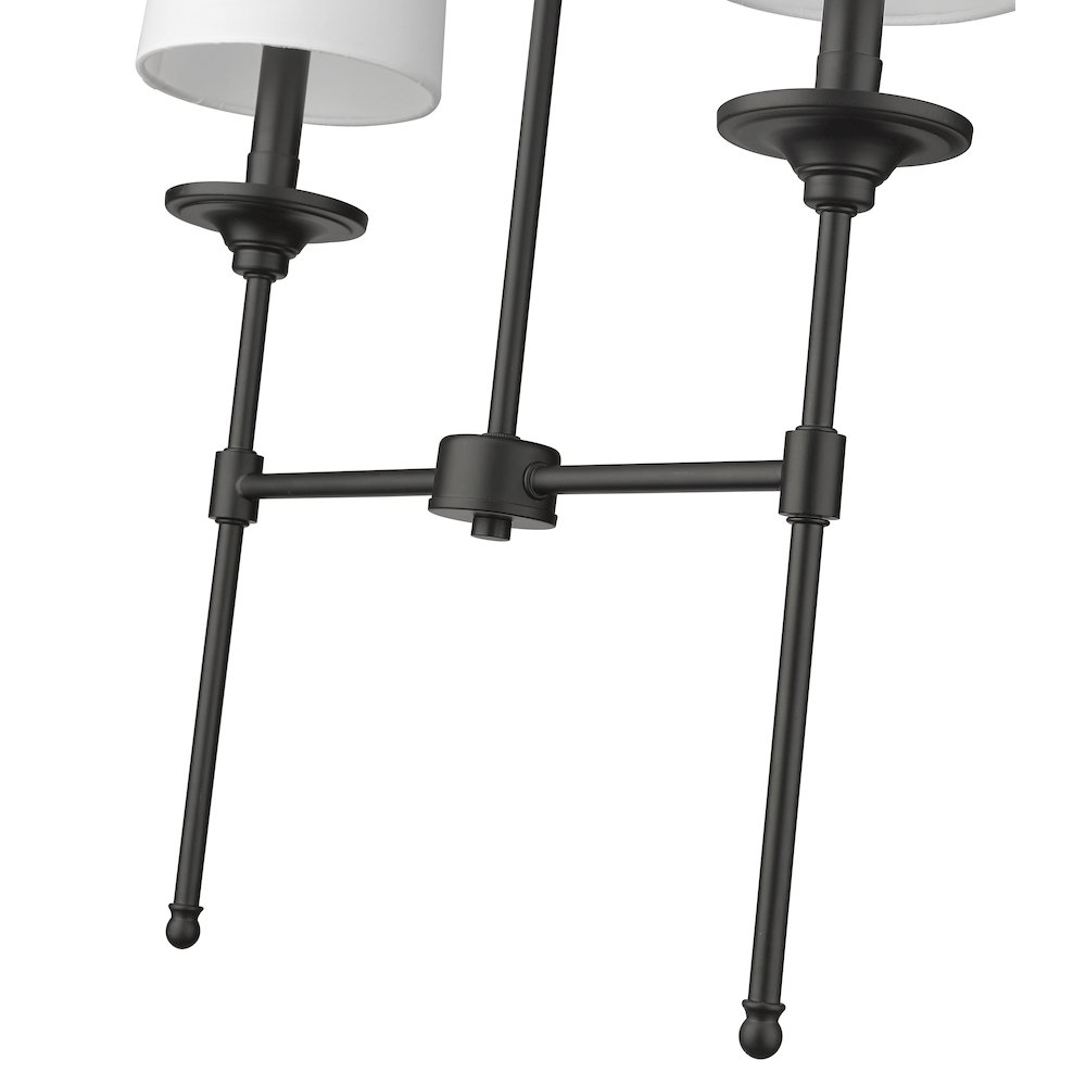 Z-Lite 2 Light Linear Chandelier. Picture 4