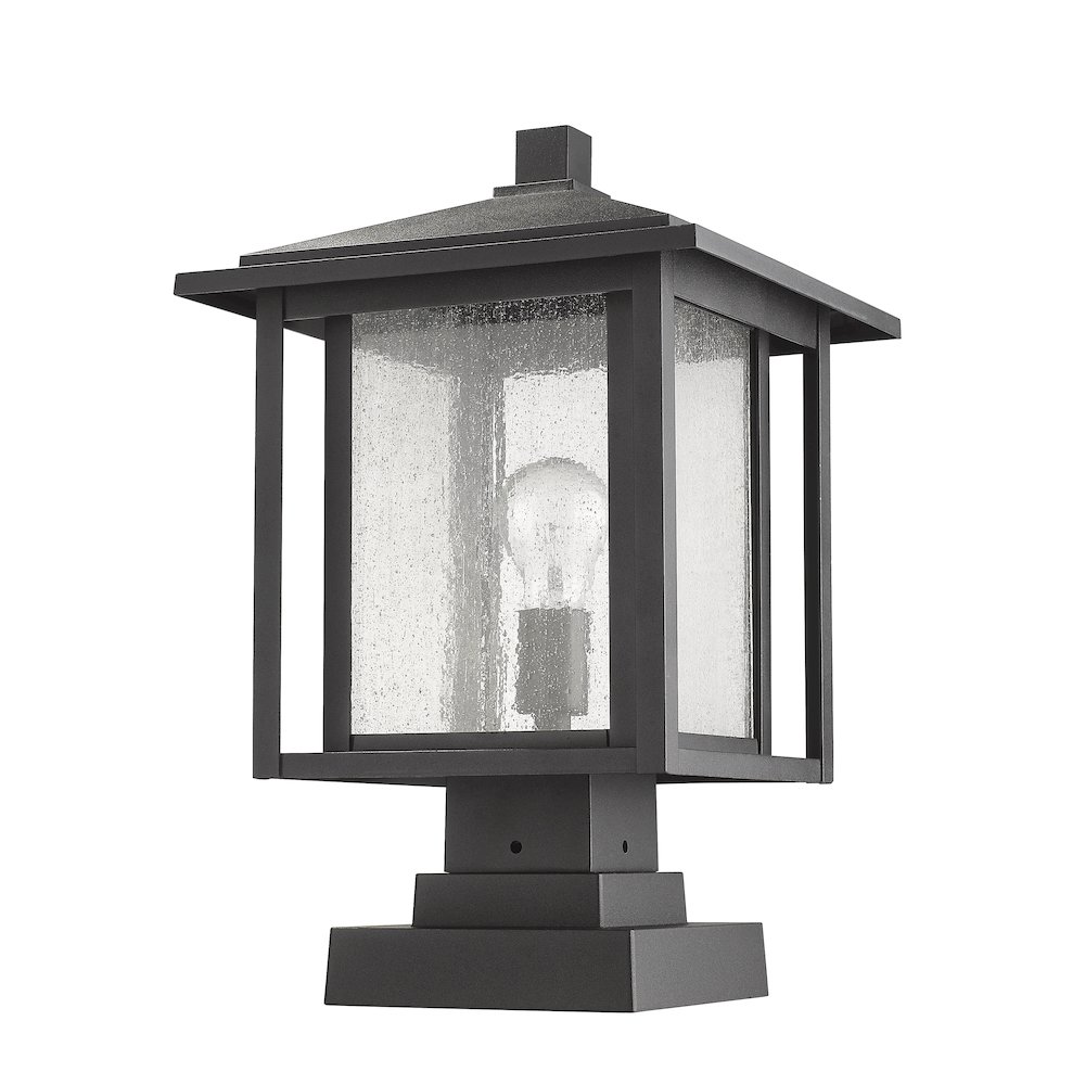 Z-Lite 1 Light Outdoor Pier Mounted Fixture. Picture 5