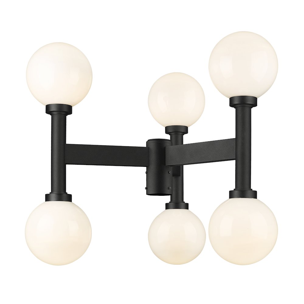 Z-Lite 6 Light Outdoor Post Mount Fixture. Picture 3