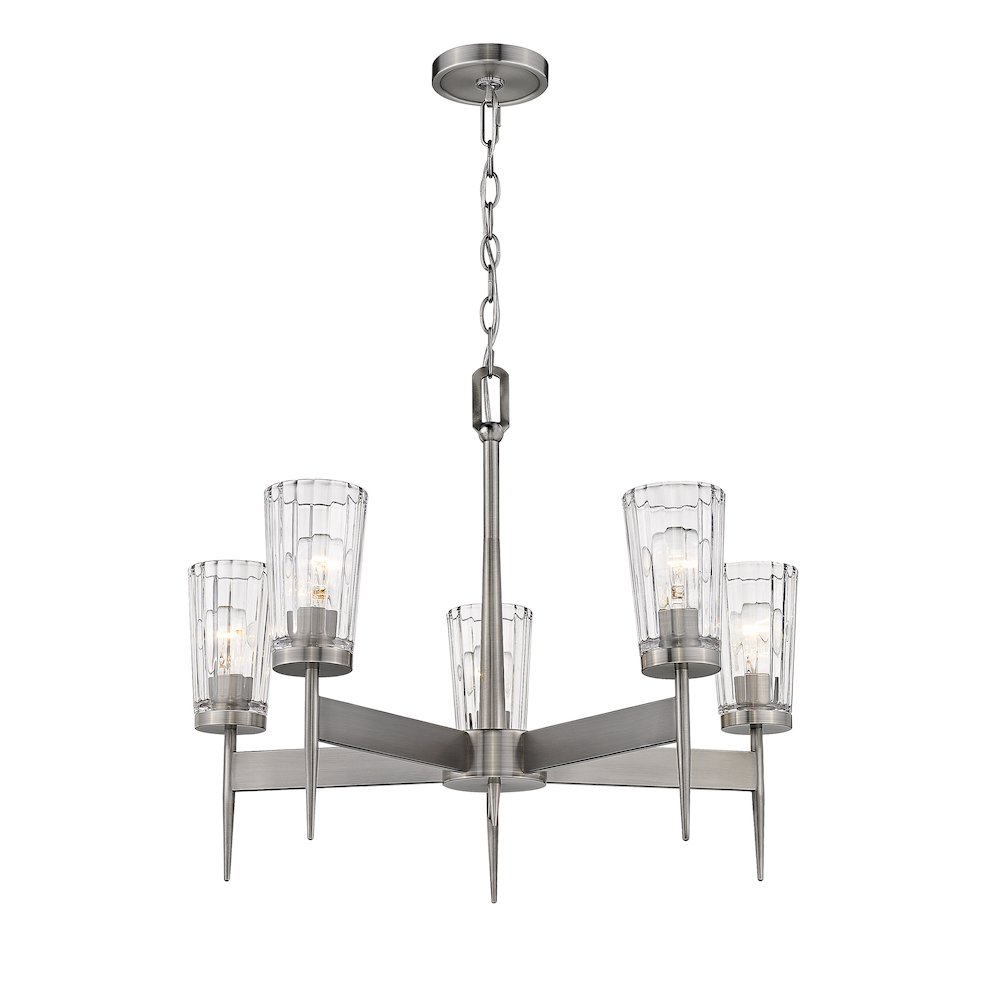 Z-Lite 5 Light Chandelier. Picture 1