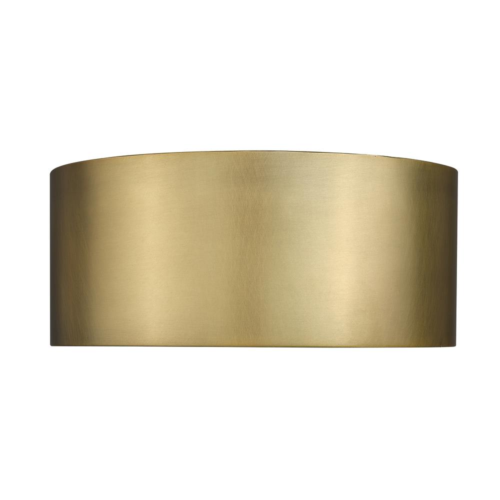 2 Light Flush Mount. Picture 2